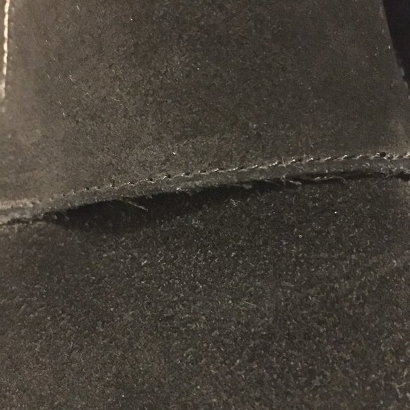 NWOT Grizzleez Black Leather Monk Strap Chukkas - Picture 15 of 15